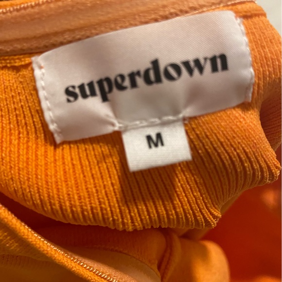 Orange ombré mini dress - Picture 4 of 4